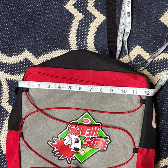 Cincinnati Reds - Red and Gray Backpack - Picture 8 of 11